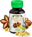 Andes Sacha Inchi kapsułki (Plukenetia volubilis) - Źródło Omega 3, 6, 9 z esencjonalnymi kwasami tłuszczowymi - bezosorowe i zrównoważone pozyskiwane - Wsparcie funkcji mózgu - 60 tabletek Softgel (1000mg)