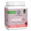 Sunwarrior Kreatyna dla kobiet Monowodzian proszek Mikronizowany przed treningiem Suplement Recovery Wsparcie Muscle Building Siła Szkolenie Cognition 124; Wegańskie i łatwe Mieści 50 Służenia, Lemoniada malinowa
