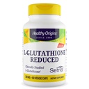 Healthy Origins L- Glutathione 250 mg (Setria, Non-GMO, Gluten Free, Przeciwutleniacz, Immune Support, Skin Support), 60 Veggie Caps