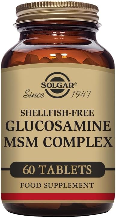 Solgar Glukozamina MSM Complex Tablets, 60 Count