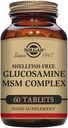 Solgar Glukozamina MSM Complex Tablets, 60 Count