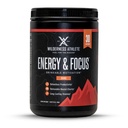 Wilderness Athlete - Energy & Focus Athlete 124; Energy pre Workout for Women & Men - Energy Powder Drink Mix with Natural Caffeine - Low- Carb, Zero Sugar, No Crash Workout Powder - 30 Serving Tub (Orange)