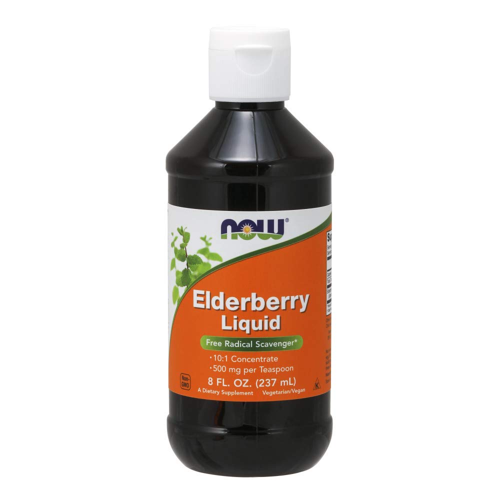 Teraz żywność Płyn z borówki, 8 Oz (Opakowanie po 2)