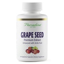 Paradise Herbs Grape Seed Extract, Active Whole Spectrum, Przeciwutleniacz, Wegan, Nie GMO, Gluten Free, 90 Kapsułki wegetariańskie