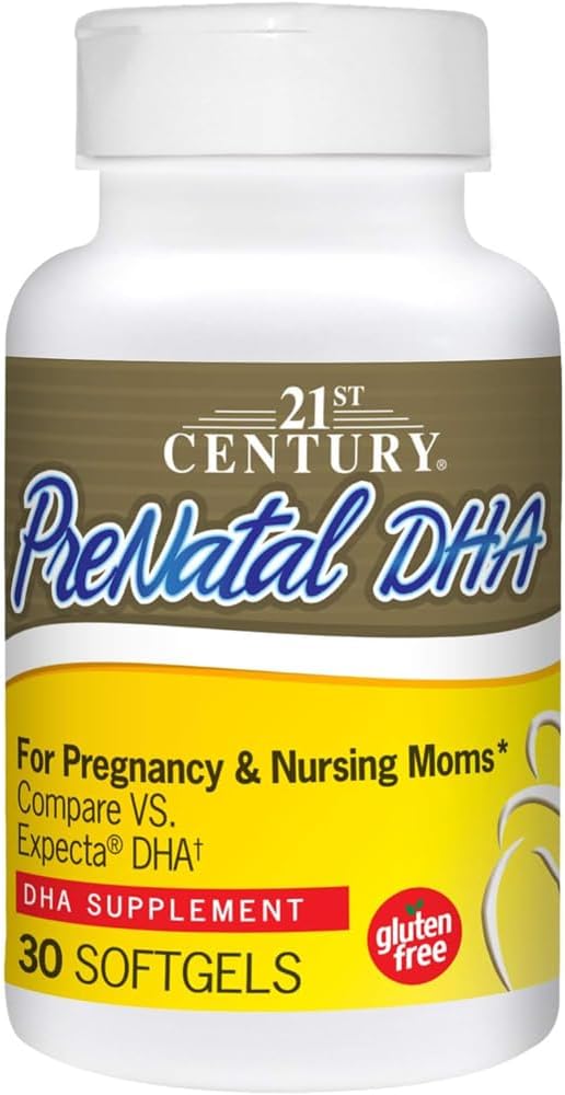 21 Century PreNatal DHA Softgels - 30 ct, Opakowanie po 3