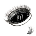 Lashify Plushy 11 mm Gossamer Lashs w czerni, łatwe DIY fałszywe rzęsy dla obszerny jeszcze nadal naturalny wygląd