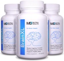 Suplement do funkcji mózgu - 3pck - Booster mózgu dla pamięci, jasności i ostrości - Mental Focus Nootropic