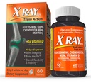 X Ray Dol Triple Action Joint Supplement with Glucozamine 1500mg, Chondroitin 800mg, MSM 750mg i 5X Witamina D for Healthy Joints, Bones & Cartilage - 60 Liczenie na butelkę - 1 opakowanie