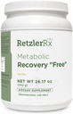HormoneSynergy Metabolic Recovery Formula - Optymalny układ żołądkowo-jelitowy, Wątroba i Intestinal GHI Support - Sugar and Stevia Free Vanilla