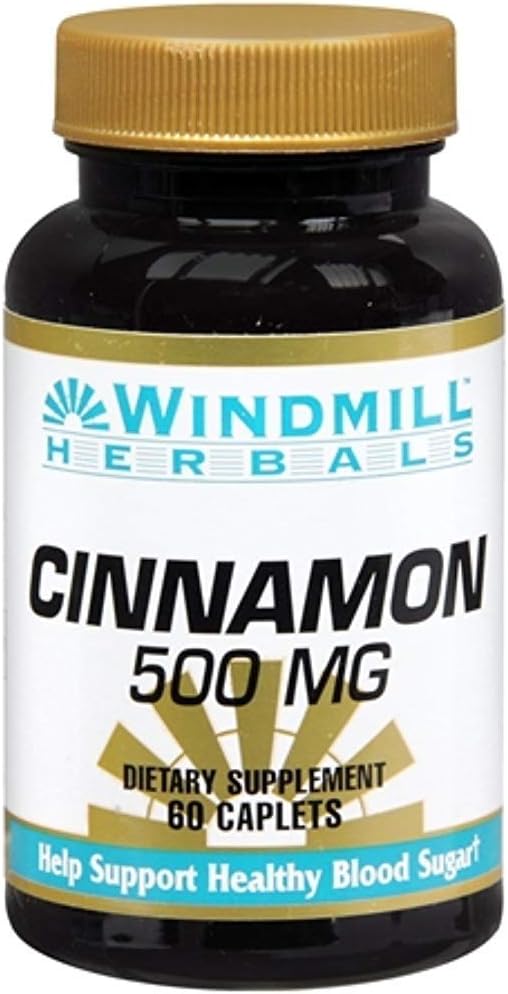 Kapsułki cynamonowe 500 Mg Windmill - 60 ea