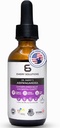 Dr. Emery 's Ashwagandha płynne krople organiczny ekstrakt suplement do relaksacji, mentalnej klarowności, naturalnego spokoju i nastroju, Wegan, Made in USA, 30 Day Supply