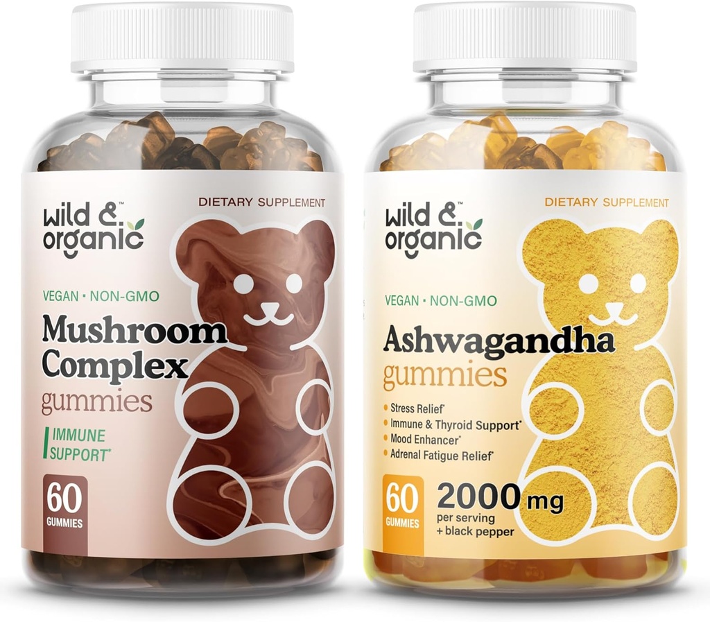 Gumki dziko-organiczne Gummeje i Gummeje Ashwagandha