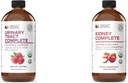 Kompletne produkty naturalne Trakt moczowy Kompletny 16oz & Nerki Kompletny 16oz Bundle