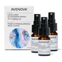Avenova Eyelid and Eyelash Cleanser Spray 3 Pack - Delikatnie Codziennie Podchlorynowy Kwas Lid i Lash Cleansing spray For Clearer and Healthier Eyes, 60 ml (2.04oz)