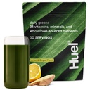 Huel Daily Greens Lemon & Ginger Between 124; Superfood Greens Powder Between 124; 91 Witaminy, Minerały i Wholefood- Sourced Ingredients Between 124; Adaptogeny, Przeciwutleniacze, Przyjazne do Gut Probiotyki Between 124; 30 Służenia