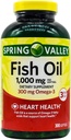 Spring Valley - olej rybny 1000 mg, 300 Softgels