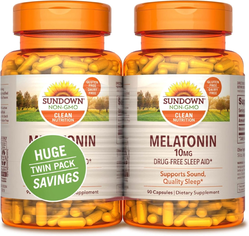 Sundown Melatonin, 90 Liczba (opakowanie po 2)