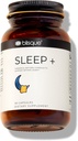 Blisque - Natural Sleep Aid Supplement for Sleep Support Assistance 124; Doctor- Approved Assistant 124; with Melatonin, Valerian Root, and Passion Flower Assistance 124; 90 Capsuls Assistance 124; Vegan