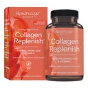 Reservative Beauty Collagen Replenish - Colagen Booster & Supplement for Healthy Skin Care & Hair Growth - Wspiera naturalną produkcję Elastin - 120 Kapsułek (30 Sług)