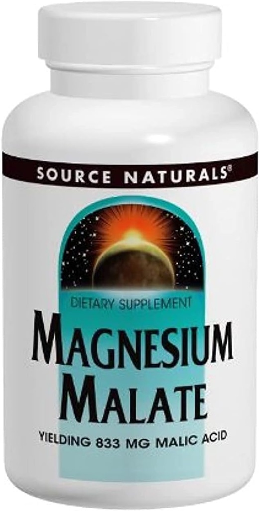 Źródło Naturals Magnezu Malate 625mg, 200 kapsułki