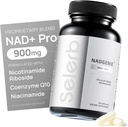 Selerb NR900 - NAD + Supplement for Skin Aging Support, Cellular Energy Support and Focus, High Potency - 60 Counts - Suplementy Wellness Dietetyczne