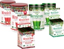 MacroLife Survivor 6- Count Bundle, 2 Makro Greens 10oz + 1 Pudełko kartonowe (12ct), 2 Cud Red 10oz + 1 Pudełko kartonowe (12ct)