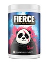 Pod ziemią Bio Labs Panda Supps Fierce: Natural Pre- Trening z Zero sztucznych składników i 300mg naturalnie zasolona kofeina dla czystej energii i focus (30 Służenia) (Fierce Berry)