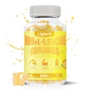 Gumie HMB i Leucine, z 3000mg HMB i L- Leucine Suplement do Odzyskiwania Mięśnie, Masa mięśniowa i Popraw Endurance, dla mężczyzn i kobiet, Nie GMO, Wegan, Gluten Free, Lemon Flavor, 120 Gummies