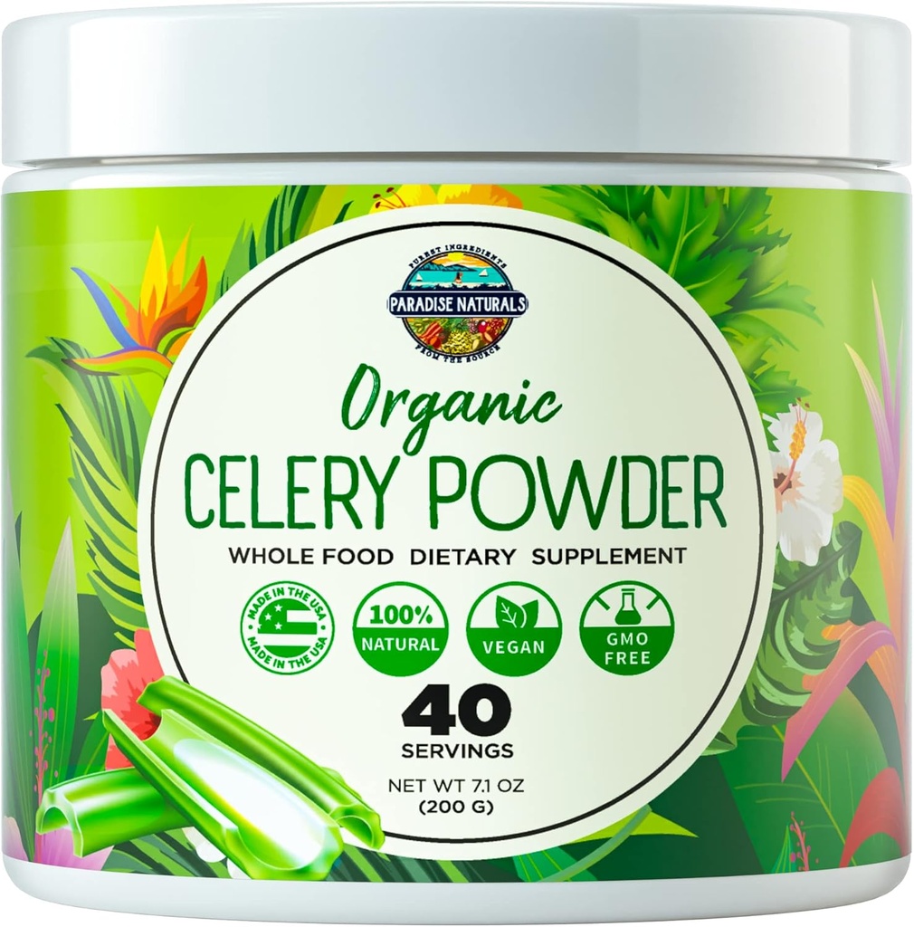 Organiczny proszek z soku selera (40 Servings) wspomaga zdrowie gut, oczyszczanie soku detox, zwiększenie poziomu energii i system immunologiczny, proszek z zielonego soku, zielona zieleń, detox colon & Body Cleanse dla kobiet
