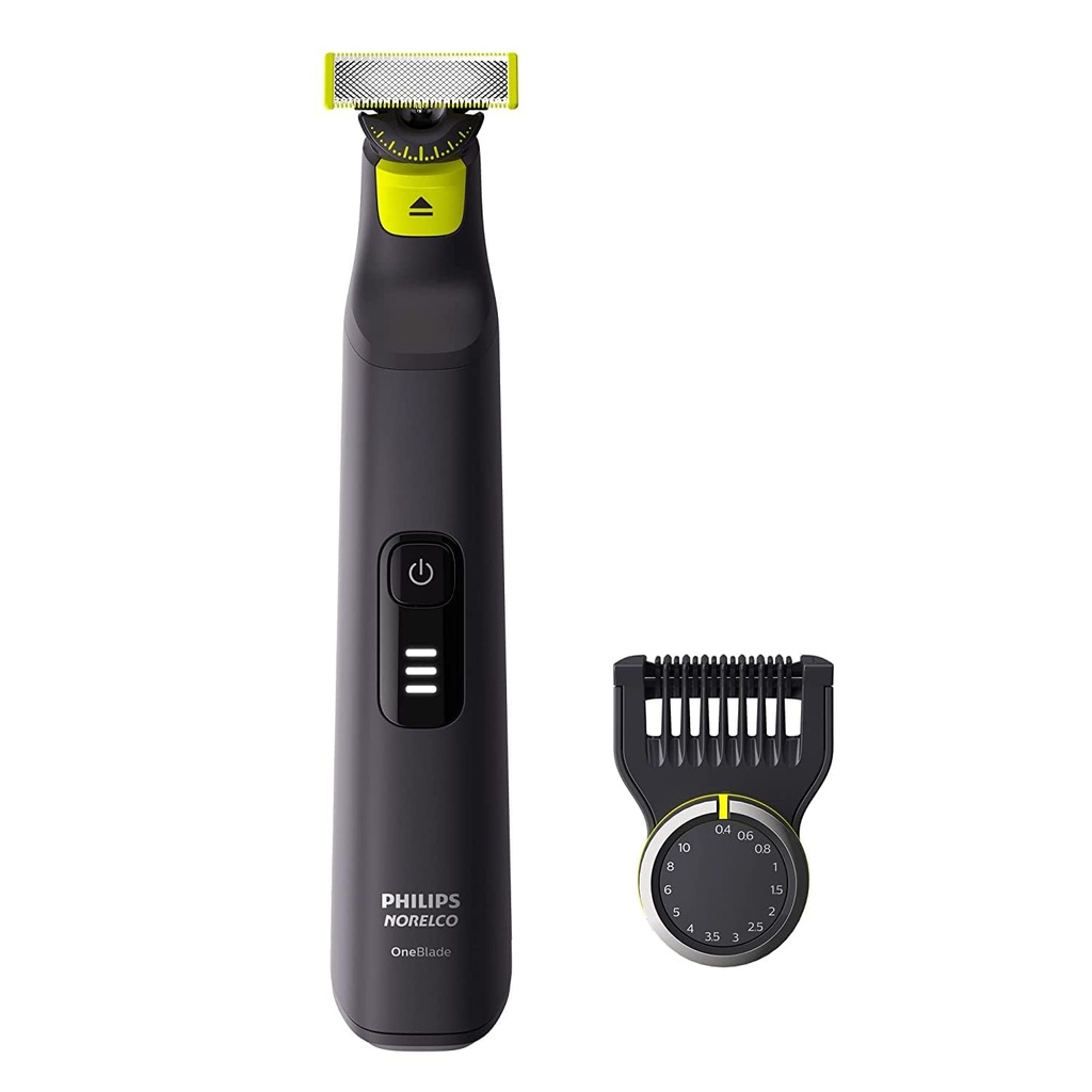 Philips Norelco OneBlade 360 Pro Hybrid Electric Shaver & Trimmer, z 12- in-1 Comb, QP6531 / 70