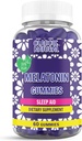 Oladole Natural Sleep Complex 86mg Extra Siła Melatonina, L- Theanine, Passiflora, 5- HTP, Ghana Nasienie Ekstrakty 124; Sleep Support Promotes Relaxation & Fall Asleep Szybszy - 60 Gummies, Grape Flavor