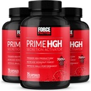 FORCE FACTOR Prime HGH Secretion Activator, 3- Pack, HGH Suplement dla mężczyzn z klinicznie zbadane AlphaSize pomóc Trigger HGH Production, Zwiększyć siłę roboczą, & poprawić wydajność, 225 Humber