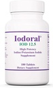 Tabletki z jodem 12,5 mg dla wsparcia żywieniowego - 180 tabletek - Codzienne suplement z jodkiem potasu dla Wellness & Vitality - 1 opakowanie