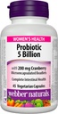 Webber Naturals Women 's Multi Probiotic with Cranberry, 45 kapsułek