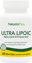 Natury Plus Ultra Lipoic - 60 Dwuwarstwowe mini- Tabs - Obsługuje darmowe obronne radykalne z probiotyki, Składniki odżywcze i całe koncentraty żywności - Gluten Free - 30 Sługi