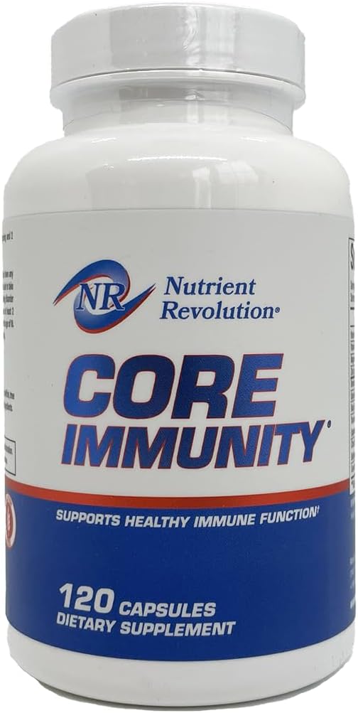 CORE Immunitet - Immune Health Supplement - Daily Immune Booster & Multivitamin - Quercetin & Bromelain - Antioksydant & Free Radical Protection - 120 ct.
