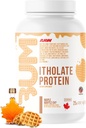 RAW Serwatka Izolacja proszku proteinowego, Klonowe gofry Eh? (Itolan CBUM) - 100% Spożywczy proszek odżywczy do żywienia mięśni wzrost i odzysk - Niski tłuszcz, Niskie węglowodany, Naturalnie smażone - 25 Słupki