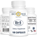 Bio Tech Witamina D kapsułki 53191024401 1 butelka, 100 za butelkę