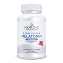 Nordic Naturals Zero Melatonin cukru Gummies, Malina - 120 Gummies - 1,5 mg Melatoniny - Wielki smak - Resteful Sleep, Wsparcie przeciwutleniacze - Non-GMO, Wegan - 120 Służenia