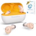 Hearing- Aids - Premium Recharing Hearing- Pomoc dla Starszego / Senior Utrata słuchu z Superior Hałas Anulowanie, Niewidzialna pomoc słuchu z Charging Case, Długi okres do 150h