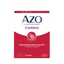 AZO Pigułki żurawinowe dla zdrowia kobiet i mężczyzn, suplement żurawinowy dla dorosłych, bez cukru, Nie-GMO, 50 kapsułki Softgel
