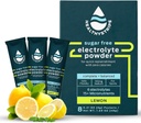 Bezcukrowy napój w proszku Electrolyte z 15 Mikroskładników, Aktywny odzysk i nawodnienie do sportu, piesze piesze i aktywne style życia, No Calorie, Sztuczne aromaty, Keto - 8 opakowań