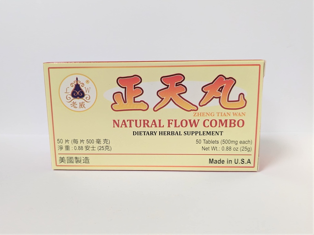 Zheng Tian Wan Herbal Suplement Pomaga Migreny i przedmenstruacyjne Bóle głowy 500mg 50 Tabletki Made In USA przez Lao Wei