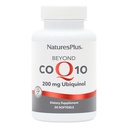 Nature Plus Beyond CoQ10- 200 mg Ubichinol - 30 Łatwe do Połknięcia Softgels - Wysoka potencja, Wysoka Absorpcja Suplement, Promotes Heart Health, Przeciwutleniacz - 30 Służenie