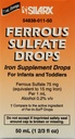 Żelaza siarczan żelaza 15 mg / ml Suplement Krople 50ml Butelka - Opakowanie 3-