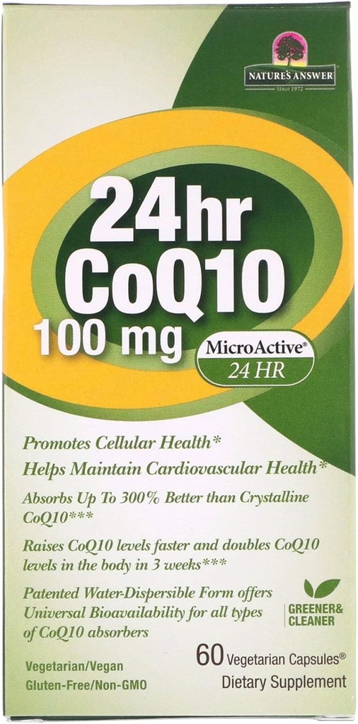 Genceuticals Naturals Coq10 24hr 100mg