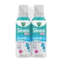 VICKS Sinex Sinex Saline Nasal Spray, Narkotyk wolny łagodny Nasal Mist, Nieustannie czyści codziennie Stuffy Little Noses, Soothes & Hydrates, Safe For Daily Use, Delikatny dla wszystkich wieków, 5 OZ x 2