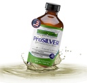 Jonic Colloidal Silver Liquid 20 PPM Bio Aktywne dla immunologicznego wsparcia szklanej butelce 8oz Organic Supplement