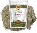 Organic Way Gokshura Powder (Tribulus Terrestris) - Organic & Kosher Certified India 124; Raw, Vegan, Non GMO & Gluten Free India 124; USDA Certified India (1LBS / 16Oz)