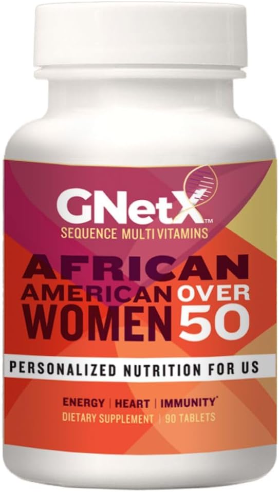 Sekwencja Multivitamin dla African American Women Ponad 50 + Wsparcie Optymalnego Zdrowia i Dobrostanu - Potężna Formuła Pomaga Immunitet i Heart Health and Blood Pressure Support